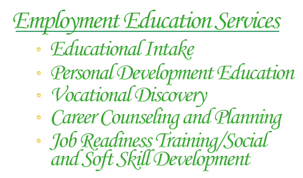 Employment Education Services Listing